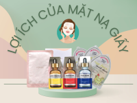 LỢI ÍCH CỦA MẶT NẠ GIẤY