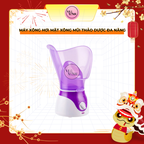 Máy Xông Mặt, Xông Mũi, Họng Tại Nhà Làm Đẹp Da Giúp Thư Giãn Chăm Sóc Da