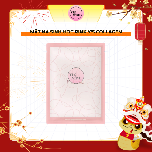 Hamin Mặt nạ sinh học Pink Y'S Collagen Moisturizing Mask 28ml