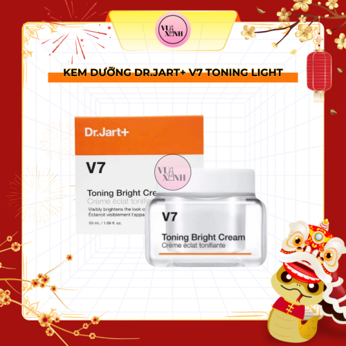 Kem Dưỡng Hỗ Trợ Làm Trắng Da, Giảm Thâm Mụn Dr.Jart+ V7 Toning Light