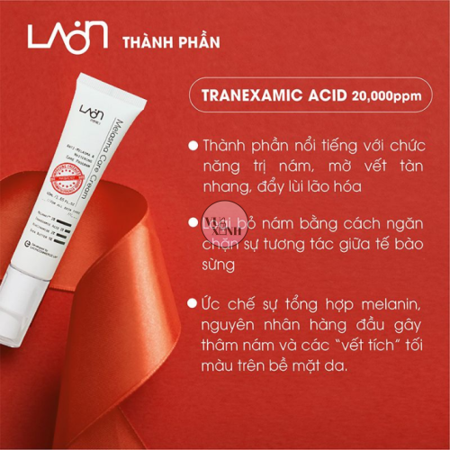 Kem Đặc Trị Nám, Tàn Nhang, Đồi Mồi Laonmedi Melasma Care Cream 40ml