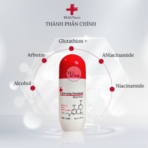 Lăn Khử Mùi Whitening Deodorant - Beautrend 50ml