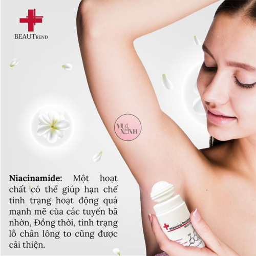 Lăn Khử Mùi Whitening Deodorant - Beautrend 50ml
