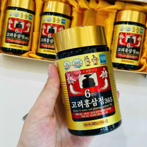 Cao Hồng Sâm 365 Hàn Quốc (240g x 4 lọ)