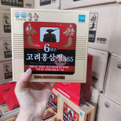Cao Hồng Sâm 365 Hàn Quốc (240g x 2 lọ)