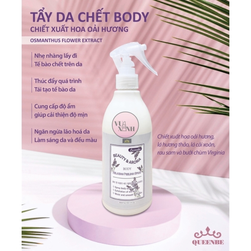 Tẩy da chết body chiết xuất hoa oải hương