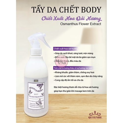 Tẩy da chết body chiết xuất hoa oải hương
