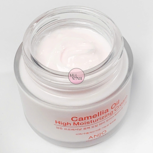 Kem Dưỡng Ẩm Da Mặt  Chiết Xuất Dầu Hoa Trà Anjo Professional Camellia 100ml
